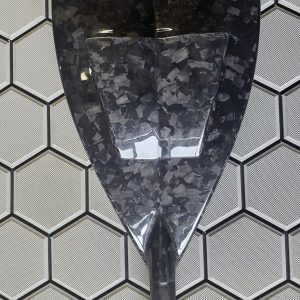 Pagaie Carbone forgée sticker noir